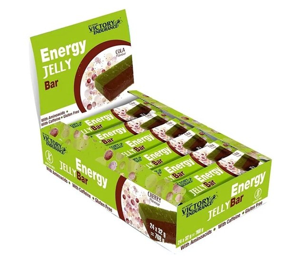 Weider Joe Weider Victory Endurance Energy Jelly Bar, Cola - 24 x 32g