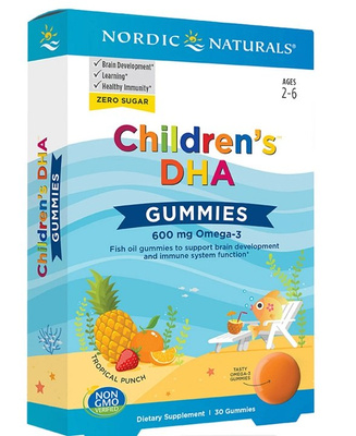 Children's DHA Gummies, 600mg - 30 gummies