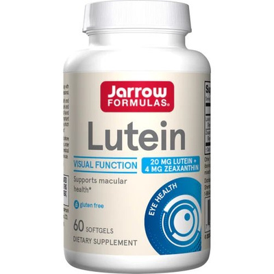 Jarrow Formulas Luteina 20mg Na Zdrowie Oczu 60 Kapsułek