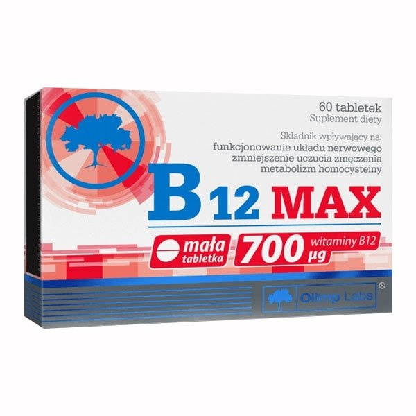 Olimp B12 Max Wsparcie Układu Nerwowego 60 Tabletek