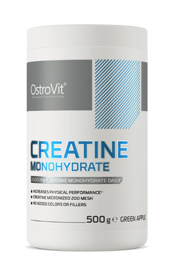 OstroVit Creatine Monohydrate, Green Apple - 500g