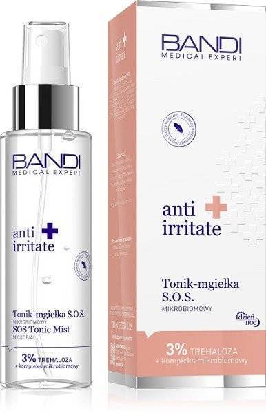 Bandi Anti Irritate Kojący i Nawilżający Tonik Mgiełka S.O.S. Mikrobiomowy 3% Trehalozy 100ml