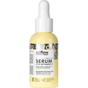 So!Flow Rozświetlające Serum Olejowe z 3% Witaminą C dla Skóry Szarej 30ml