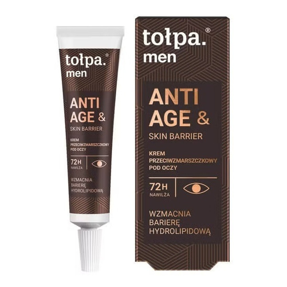 Tolpa Men Anti Age i Bariera Skóry Przeciwzmarszczkowy Krem pod Oczy 10ml