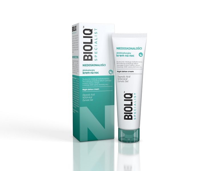 Bioliq Specialist Detoksykcyjny Krem Intensywnie Pielęgnujący Skórę na Noc 30ml 