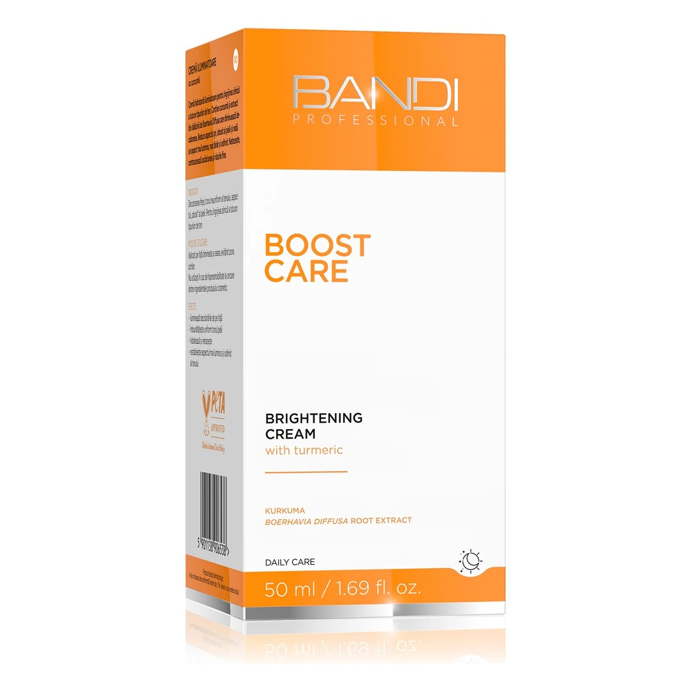 Bandi Boost Care Krem Rozjaśniający z Kurkumą dla Każdego Rodzaju Skóry 50ml