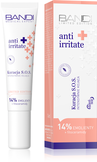 Bandi Anti Irritate Kuracja S.O.S Intensywnie Kojąca 14ml 