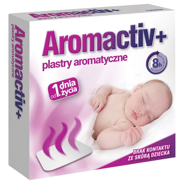 Aflofarm Aromactiv Plastry Aromatyczne na Katar dla Dzieci 5 Sztuk