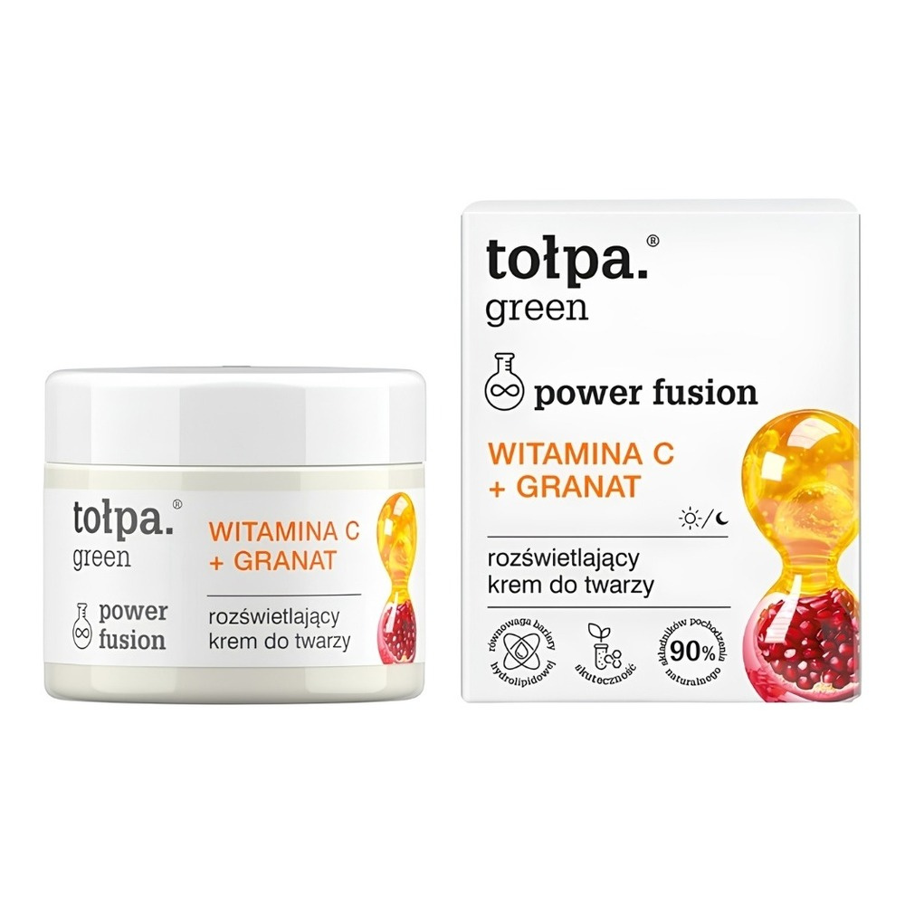 Tołpa Green Power Fusion Rozświetlający Krem do Twarzy 50ml