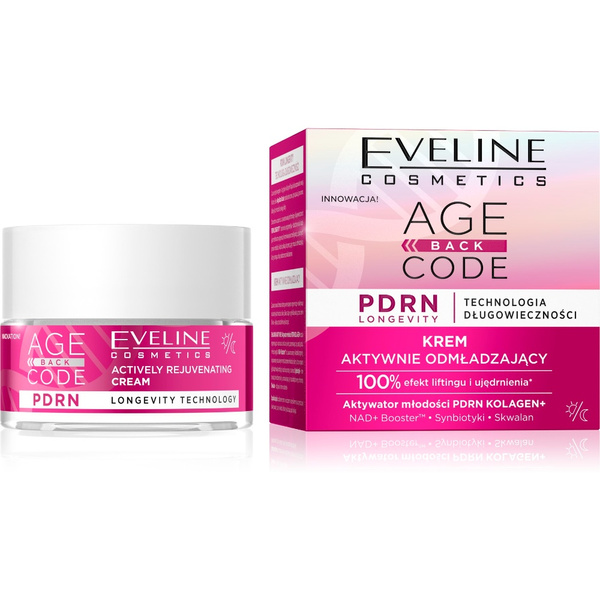 Eveline AGE BACK CODE Aktywnie odmładzający krem D/N 50ml