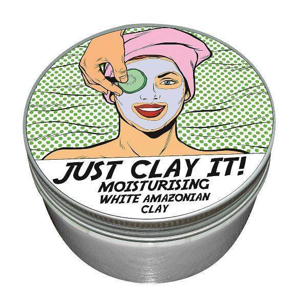 EcoU Just Clay It Nawilżająca Biała Glinka Amazońska z Antyoksydantami 70g