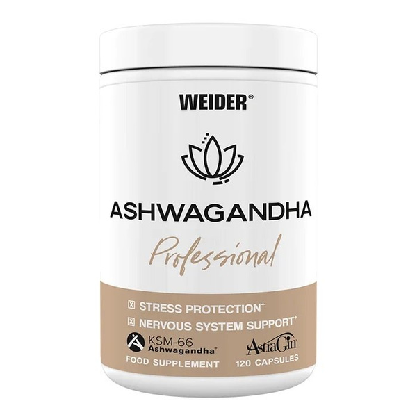 Weider Ashwagandha Professional - 120 vcaps