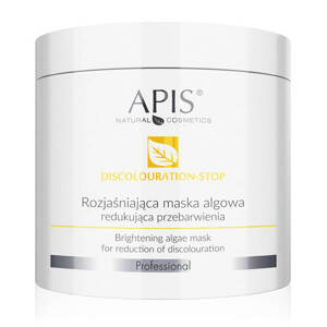 Apis Professional Discolouration Stop Rozjaśniająca Maska Algowa dla Skóry z Przebarwieniami 200g