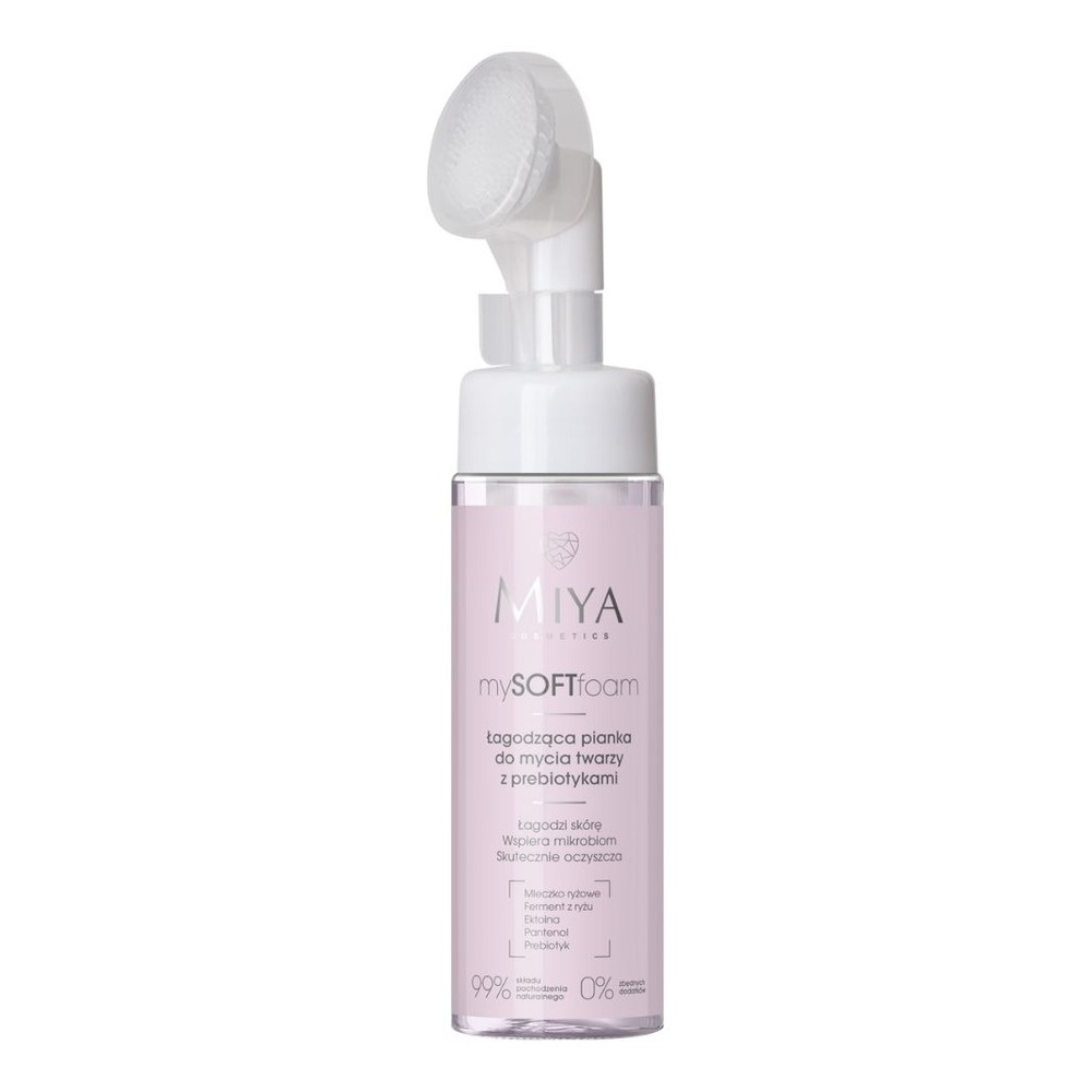 MIYA my SOFT foam Soothing Facial Cleansing Foam with Prebiotics 150ml