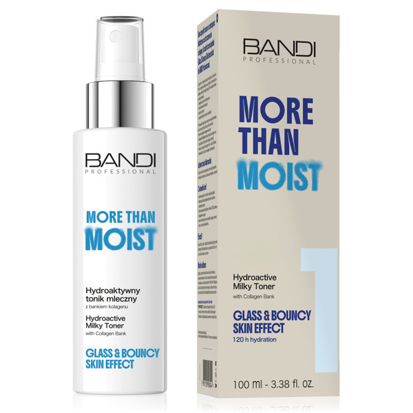 Bandi More than Moist Hydroaktywny Tonik Mleczny z Bankiem Kolagenu dla Skóry Suchej Odwodnionej 100ml