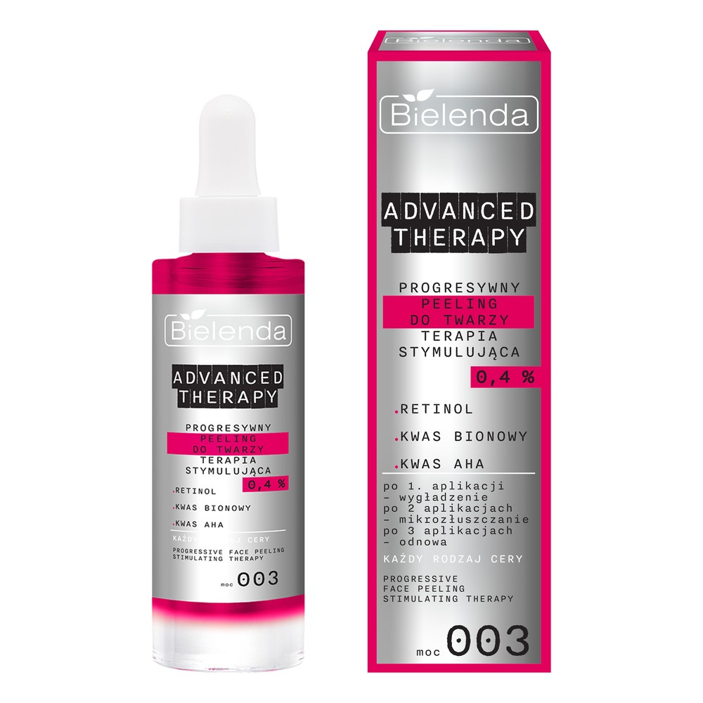 Bielenda Advanced Therapy Progresywny Peeling Ognisty Stymulujący 0,4% 30ml