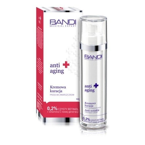 Bandi Anti-Aging Kremowa Kuracja przeciw Zmarszczkom z Retinolem 50ml