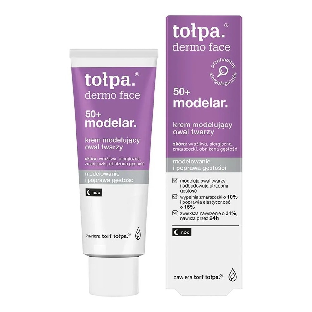 Tolpa Dermo Face Modelar 50+ Modelujący Krem na Noc 40ml