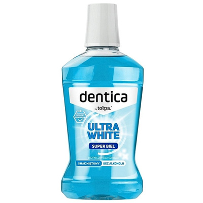 Tolpa Dentica Ultra White Płyn do Jamy Ustnej Wybielający i Odświeżający 500ml