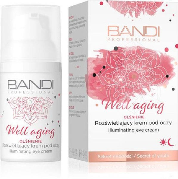 Bandi Well Aging Olśnienie Rozświetlający Krem pod Oczy do Cery Dojrzałej 30ml