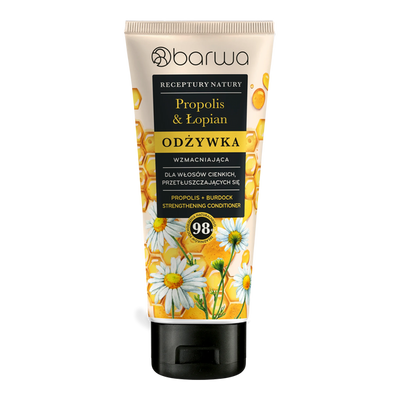 Barwa Receptury Natury Wzmacniająca Odżywka Propolis i Łopian 200ml