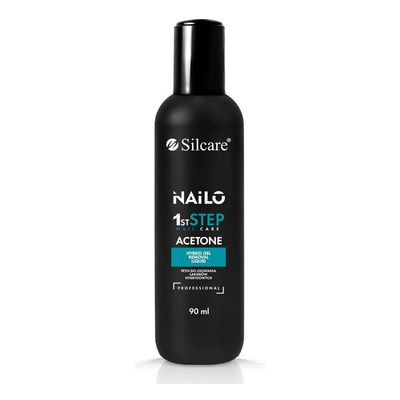 Silcare Nailo aceton do usuwania hybrydy i stylizacji paznokci 90ml