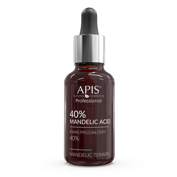 Apis Professional Mandelic TerApis Kwas Migdałowy 40% dla Każdego Rodzaju Cery 30ml