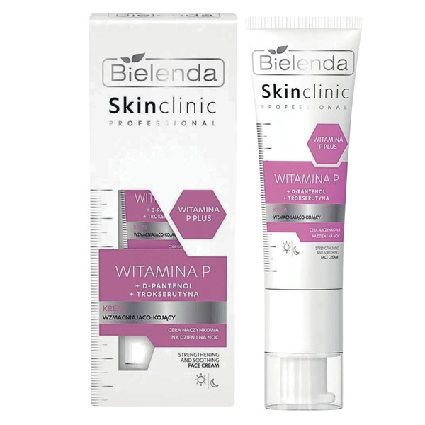 Bielenda Skin Clinic Professional Wzmacniająco-Kojący Krem z Witaminą P 40ml