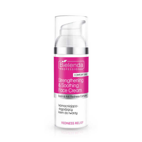 Bielenda Professional Redness Relief Wzmacniająco-Łagodzący Krem na Naczynka 50ml