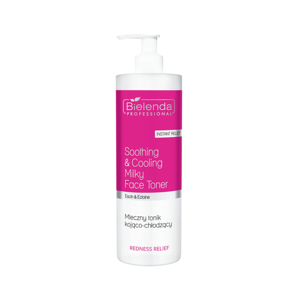 Bielenda Professional Redness Relief Mleczny Kojąco-Chłodzący Tonik 500ml
