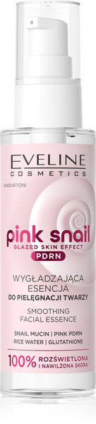 Eveline Pink Snail Jelly-Slime Wygładzająca Esencja do Twarzy 100ml