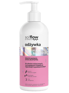 So!Flow Proteinowo-Emolientowa Odżywka dla Zniszczonych Włosów 300ml 