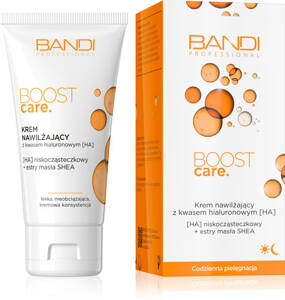 Bandi Boost Care Krem Nawilżający z Kwasem Hialuronowym HA na Dzień i Noc 50ml