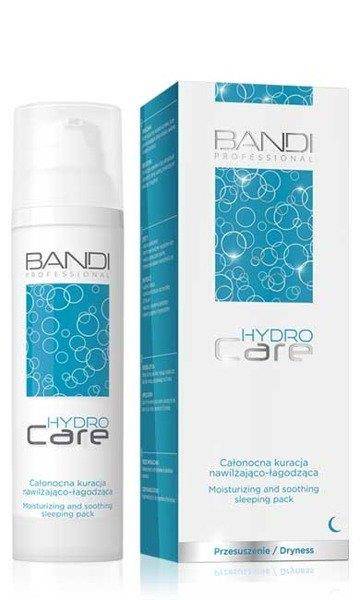 Bandi Hydro Care Całonocna Kuracja Nawilżająco-Łagodząca do Przesuszonej Cery 75ml