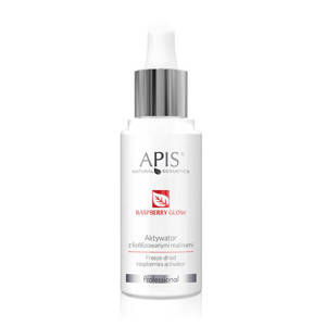 Apis Professional Raspberry Glow Aktywator z Liofilizowanymi Malinami dla każdego Rodzaju Skóry 30ml