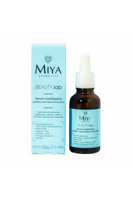 Miya BEAUTY.lab Nawilżające Serum z Potrójnym Kwasem Hialuronowym 2% dla każdego Rodzaju Skóry 30ml