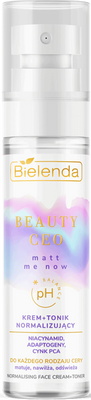 Bielenda Beauty Ceo Matt Me Now Normalizujący Krem Tonik dla Każdego Rodzaju Cery 75ml