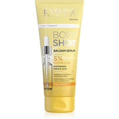 Eveline Body Shot Rozświetlający Balsam-Serum z Witaminą C i Cg 200ml