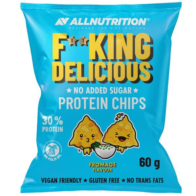 Allnutrition Fitking Delicious Protein Chips o Smaku Serowym 60g