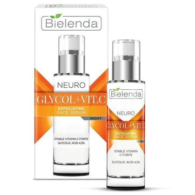 Bielenda Neuro Glicol Eksfoliujące Serum Odmładzające na Noc z Witaminą C 30ml