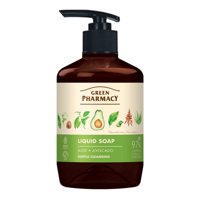 Green Pharmacy Mydło w Płynie Aloes i Awokado 460ml