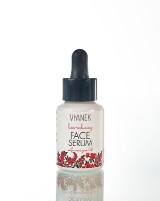 Vianek Lekkie Przeciwzmarszczkowe Serum do Twarzy z Witaminą E i Koenzymem Q10 30ml