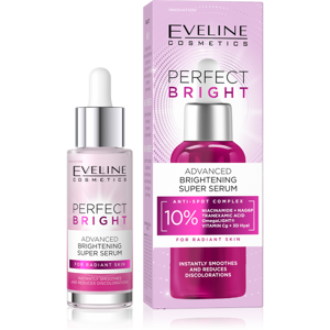 Eveline Perfect Bright Zaawansowane Rozjaśniające Super Serum dla Skóry z Przebarwieniami i Nierównym Kolorytem 30ml