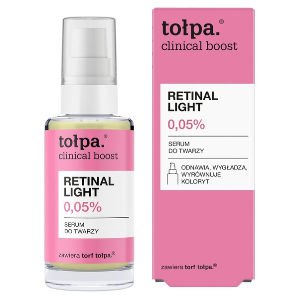 Tolpa Clinical Boost Retinal Lekkie Serum do Twarzy 0.05% Retinal 30ml
