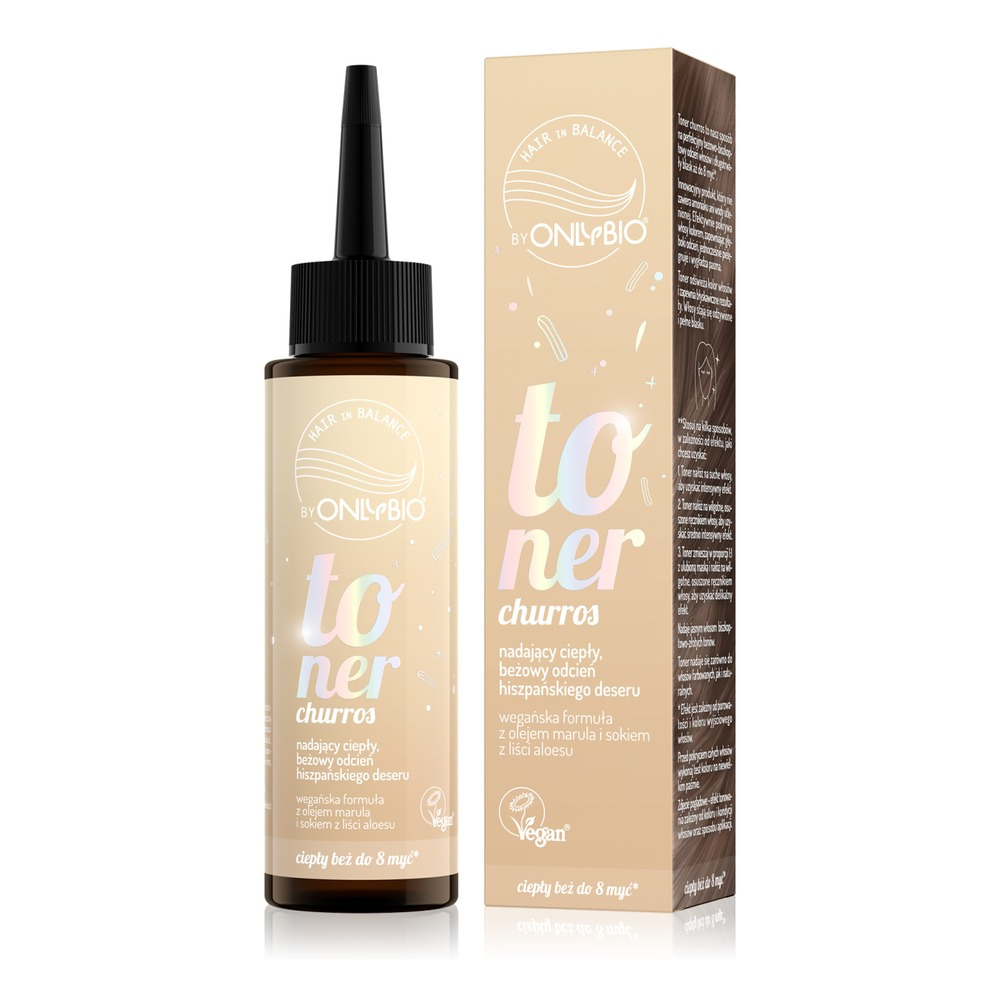 OnlyBio Hair in Balance Toner do Włosów Churros 100ml