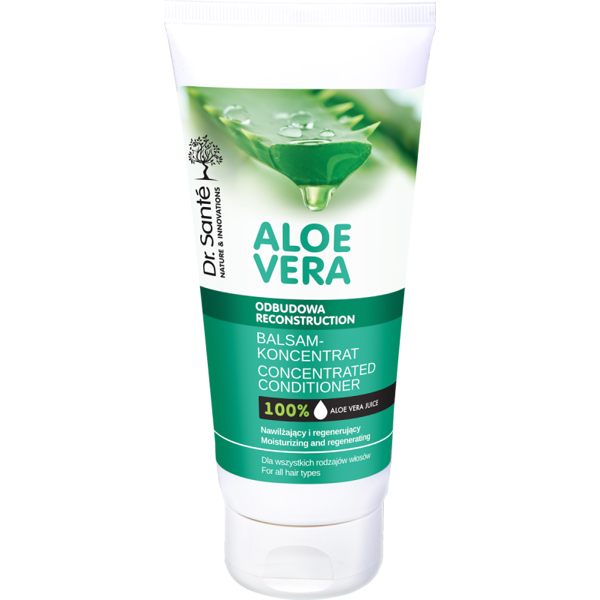 Dr. Sante Aloe Vera Balsam Aloesowy z Keratyną do Wszystkich Rodzajów Włosów 200ml