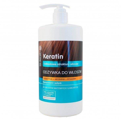 Dr. Sante Keratin Hair Odżywka Odbudowująca do Włosów Łamliwych i Matowych 1000ml