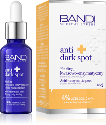 Bandi Anti Dark Spot Peeling Enzymatyczno-Kwasowy Rozjaśniający Przebarwienia 30ml