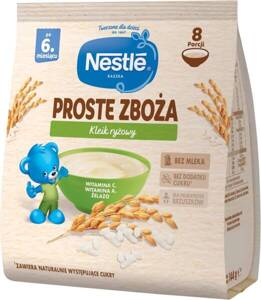 Nestle Proste Zboża Kleik Ryżowy dla Niemowląt po 6 Miesiącu Życia 144g