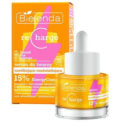 Bielenda Recharge Boost Nawilżająco-Rozświetlające Serum do Twarzy 30ml